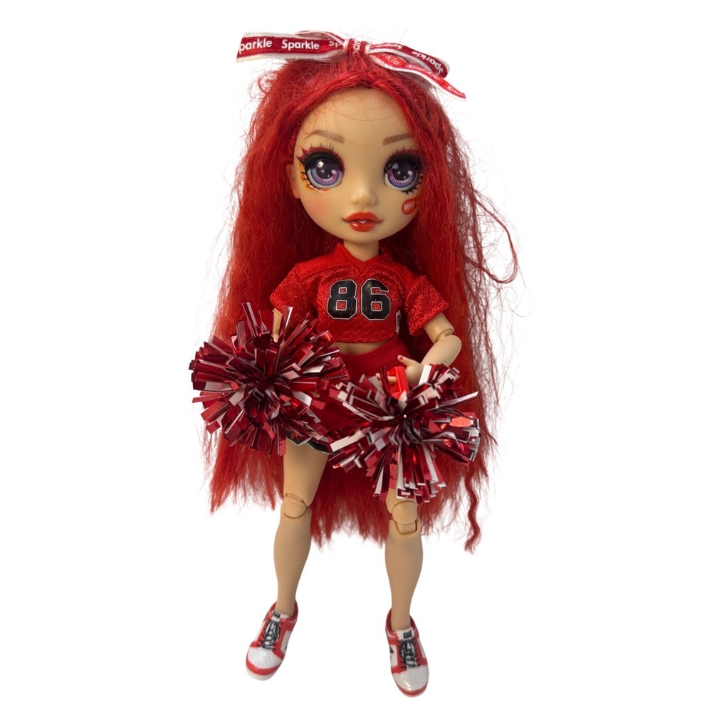 Rainbow High Cheer Ruby Anderson Red Fashion Doll with Pom Poms MGA 2019
